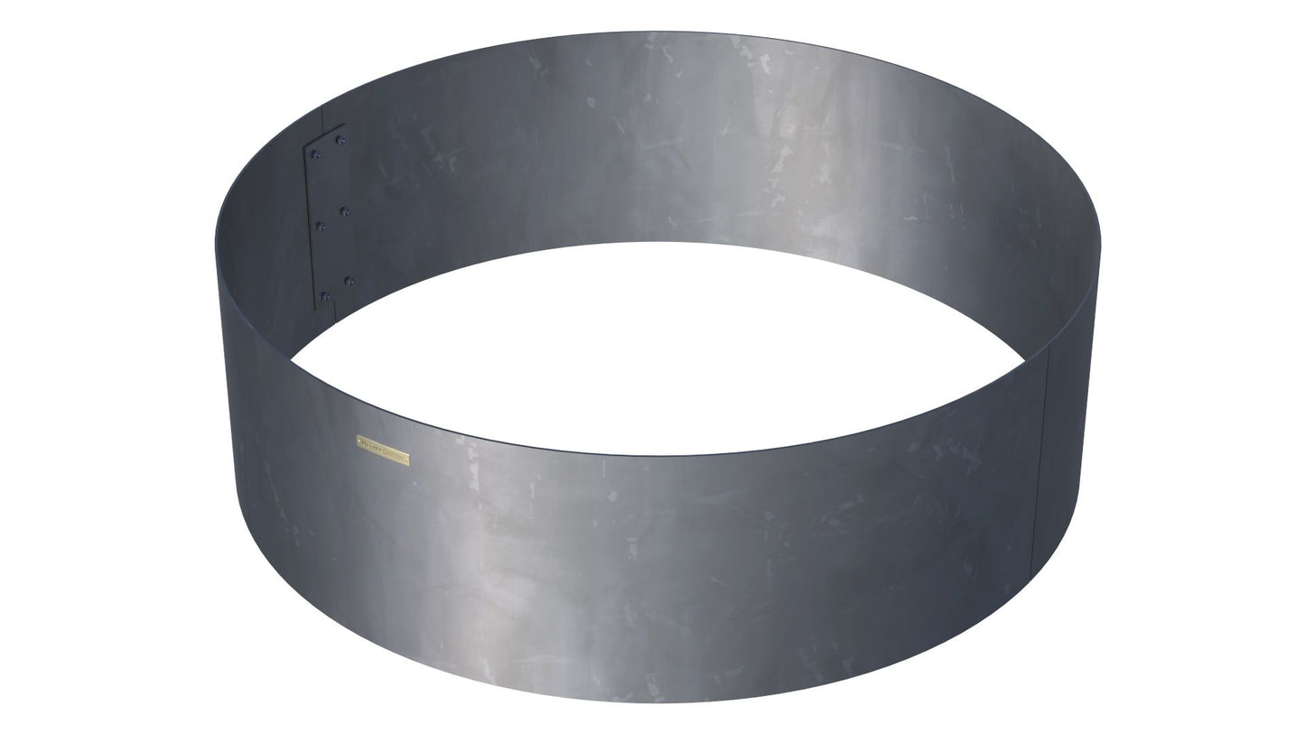 Baumring aus Cortenstahl